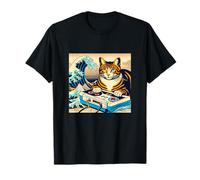 Divertida camiseta gato juego hombres amantes de los gatos juguete divertido ropa de regalo para gatos Camiseta