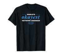 Divertida Camiseta gráfica de Ingeniero de Red del Mundo más Buena del Mundo Camiseta