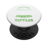 Divertida Camiseta Herping Get More Reptiles Breeder PopSockets PopGrip Adhesivo