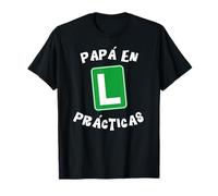 Divertida camiseta Papa en Practicas. Para padres y madres Camiseta