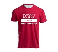 Divertida camiseta para hombre con texto en alemán "Du Kannst Keine Angst machen ich Habe Kinder | Witziges Design für Väter Familien | AtmungsaktivBaumwollmaterial | bequeme Schnitt für jeden Tag |