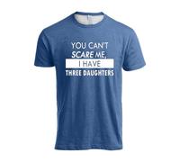 Divertida camiseta para hombre con texto en alemán "Du Kannst Keine Angst machen ich Habe Kinder | Witziges Design für Väter Familien | AtmungsaktivBaumwollmaterial | bequeme Schnitt für jeden Tag |