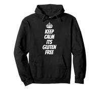 Divertida Camiseta sin Gluten para Veganos Keep Calm Its Gluten Free Sudadera con Capucha