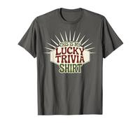 Divertida Camiseta This is My Lucky Trivia tee Team Trivia Night 2026 Camiseta