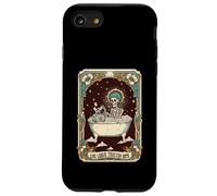 Divertida carta de tarot con forma de esqueleto, meme, tostadora, baño, de Live Laugh Carcasa para iPhone SE (2020) / 7 / 8