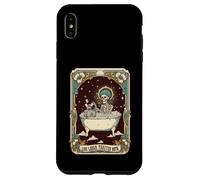 Divertida carta de tarot con forma de esqueleto, meme, tostadora, baño, de Live Laugh Carcasa para iPhone XS Max