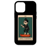 Divertida carta de tarot para niños con forma de aura, meme de baile en carreras de barcos Carcasa para iPhone 12 mini