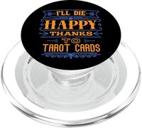 Divertida Carta del Tarot sarcástico místico Oculto más allá Humor PopSockets PopGrip para MagSafe