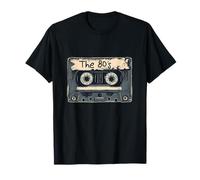 Divertida Cinta Retro de Cassette de los 80, Mix Tape, Recuerdos de los 90 Camiseta