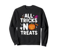 Divertida Cita de Halloween Todos los Trucos No Treats Espeluznante Octubre Sudadera