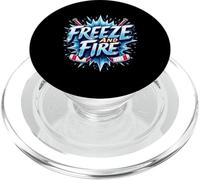Divertida Cita de Hockey sobre Hielo Regalo Fuego PopSockets PopGrip para MagSafe