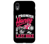 Divertida Cita de Motocicleta I Promise Honey This Is My Last Bike Carcasa para iPhone XR
