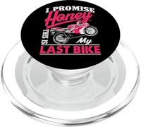 Divertida Cita de Motocicleta I Promise Honey This Is My Last Bike PopSockets PopGrip para MagSafe