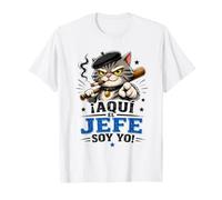 Divertida con Gato para Amantes de los Felinos Camiseta