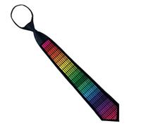 Divertida corbata LED, Corbata luminosa, Corbata navideña con luces, Novedad corbata navideña, Corbata activada por voz, Corbata luminosa para fiestas, Corbata luminosa para hombres, Corbata na