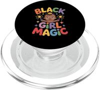 Divertida Corona de bebé Linda para niña Negra Que Dice mamá PopSockets PopGrip para MagSafe