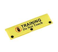 Divertida correa de perro con texto en inglés «Do Not Touch» para entrenamiento y regalo de cumpleaños para mascotas (toque de entrenamiento)