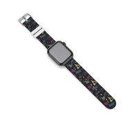 Divertida correa de reloj de silicona para profesor de matemáticas de química, compatible con Apple Watch, correas de repuesto, 38mm/40mm, Silicona, Sin piedra preciosa