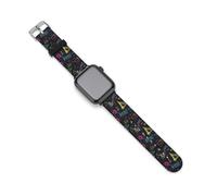 Divertida correa de reloj de silicona para profesor de matemáticas de química, compatible con Apple Watch, correas de repuesto, 38mm/40mm, Silicona, Sin piedra preciosa