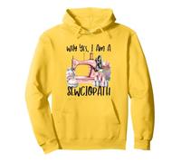 Divertida costura humor costurera Quilter Tela Addict Life Sudadera con Capucha