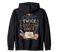 Divertida Costura para Contar Dos Veces, Coser una Vez Sudadera con Capucha