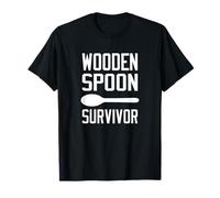 Divertida Cuchara de Madera con diseño de Texto de Humor Baby Boomer Camiseta