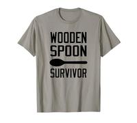 Divertida Cuchara de Madera con diseño de Texto de Humor Baby Boomer Camiseta