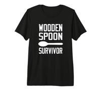 Divertida Cuchara de Madera con diseño de Texto de Humor Baby Boomer Camiseta Premium