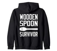 Divertida Cuchara de Madera con diseño de Texto de Humor Baby Boomer Sudadera con Capucha