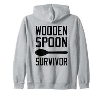 Divertida Cuchara de Madera con diseño de Texto de Humor Baby Boomer Sudadera con Capucha