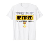 Divertida Cuenta Regresiva para la jubilación 2026 Humor Soon Retirado Life Vibe Camiseta