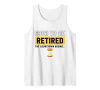 Divertida Cuenta Regresiva para la jubilación 2026 Humor Soon Retirado Life Vibe Camiseta sin Mangas