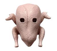 divertida de Halloween, disfraz de de látex realista, accesorio transpirable para cosplay para hombres, mujeres, amigos y familiares