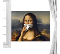 Divertida Decoración De Pared Para El Baño - Póster Enmarcado De Madera, Arte Humorístico En El Inodoro, Declaración De Pintura Para La Decoración Del Baño 30x40 Cm | Baños De Dormitorios, Aparta