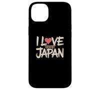 Divertida decoración Vintage de Japón para el Amante de Japón I Love Japan Carcasa para iPhone 14 Plus