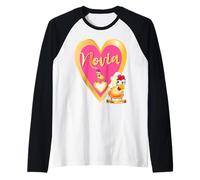 Divertida Despedida DE Soltera POLLAS ESPAÑA Boda Novia Camiseta Manga Raglan