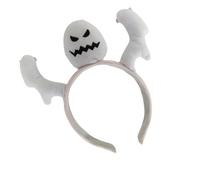 Divertida diadema de dibujos animados con espectro, flequillo, aro para el pelo, para maquillaje, fiesta, disfraz, diadema de Halloween