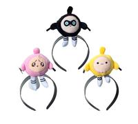 Divertida diadema para niños y adultos, para lavar la cara para fiestas y disfraces, cosplay, fiestas de maquillaje, diademas divertidas para mujeres