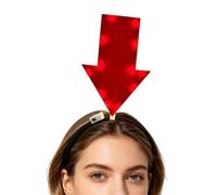 Divertida Diadema Punta Flecha | Accesorios Con Luz | Banda Novedosa para Cabeza | para Mujeres Adultas s del Festival Carnavales s de Solteros Cosplay Fotografía
