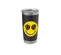 Divertida DJ Funny Rave DJ mezclador virtual DJ vinilo Vaso térmico de acero inoxidable de doble pared