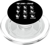 Divertida EMO Emocional - Estilo Gótico Punk PopSockets PopGrip para MagSafe