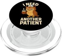 Divertida Enfermera Burnout Café Búho Cita PopSockets PopGrip para MagSafe