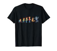 Divertida evolución de la Palanca de Mando Retro para Gamer de Auriculares VR Camiseta