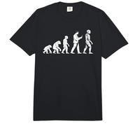 Divertida evolución Humana a Robot AI Sarcástico Tech G omfort Colors Adult Heavyweight T-Shirt
