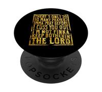 Divertida fe cristiana Tantas oraciones es una oración antes PopSockets PopGrip Adhesivo