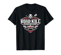Divertida Fiesta de Barbacoa Road Kill On The Grill Camiseta