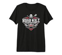 Divertida Fiesta de Barbacoa Road Kill On The Grill Camiseta Premium