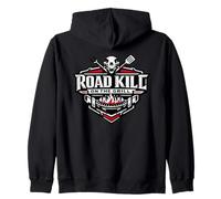 Divertida Fiesta de Barbacoa Road Kill On The Grill Sudadera con Capucha