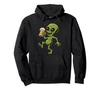 Divertida fiesta espacial con este disfraz de alienígena borracho Sudadera con Capucha