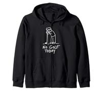 Divertida Figura de Stickman para Amantes del Golf No Golf Today Sudadera con Capucha